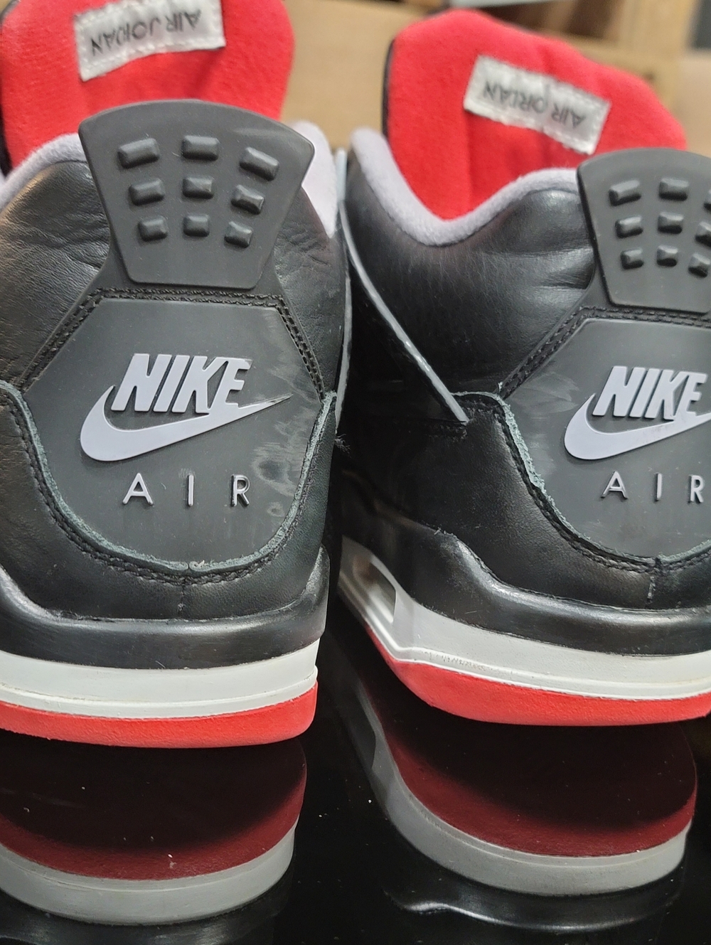 Nike Air Jordan 4 Retro "Bred Reimagined Mens 7 Ships Today - Picture 15 of 15